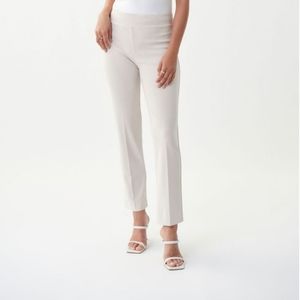 𝅺JOSEPH Ribkoff cream heavyweight knit pull on ankle pants